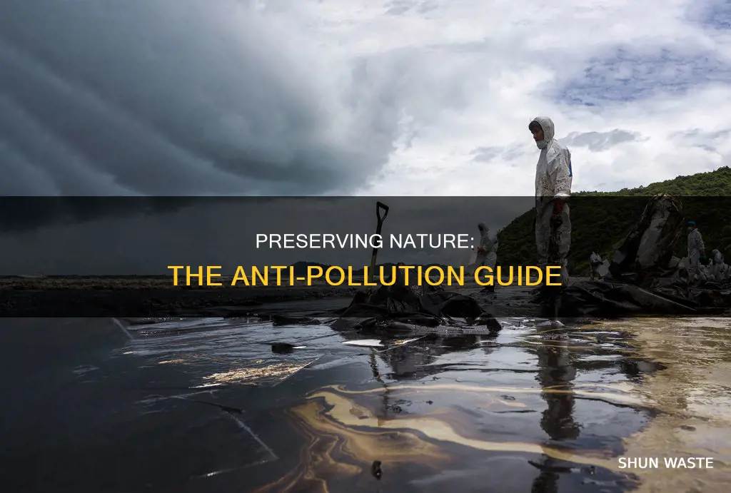 what is the opposite of polluting