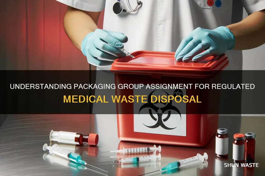 what is the packaging group assignment for regulated medical waste