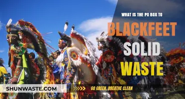 Blackfeet Solid Waste PO Box: Contact Details and Information