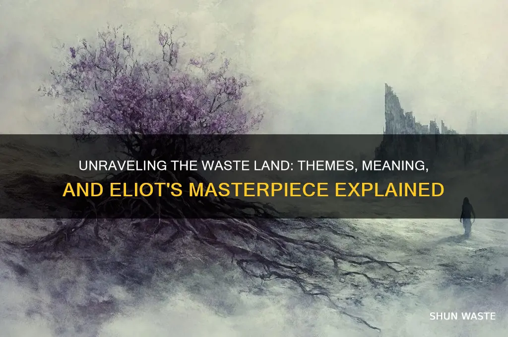 what is the poem the waste land about