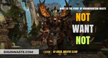 Highmountain's Waste Not Want Not: Purpose, Benefits, and Practical Applications
