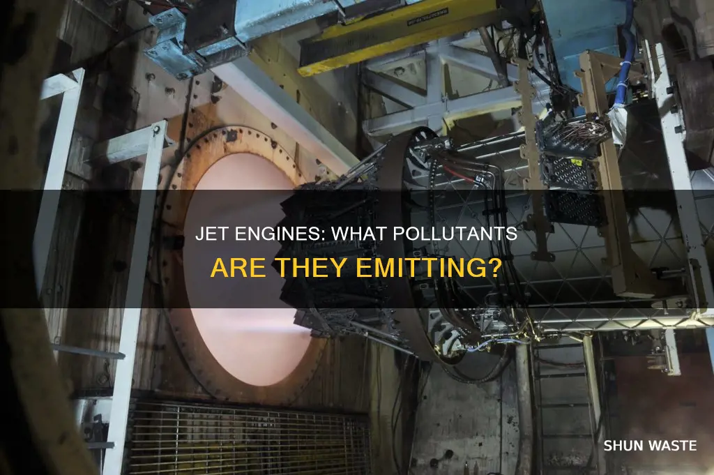 what is the pollutant of jet engine