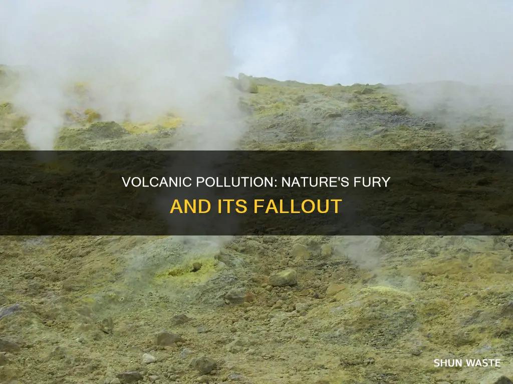 what is the pollution called that comes from valcanos