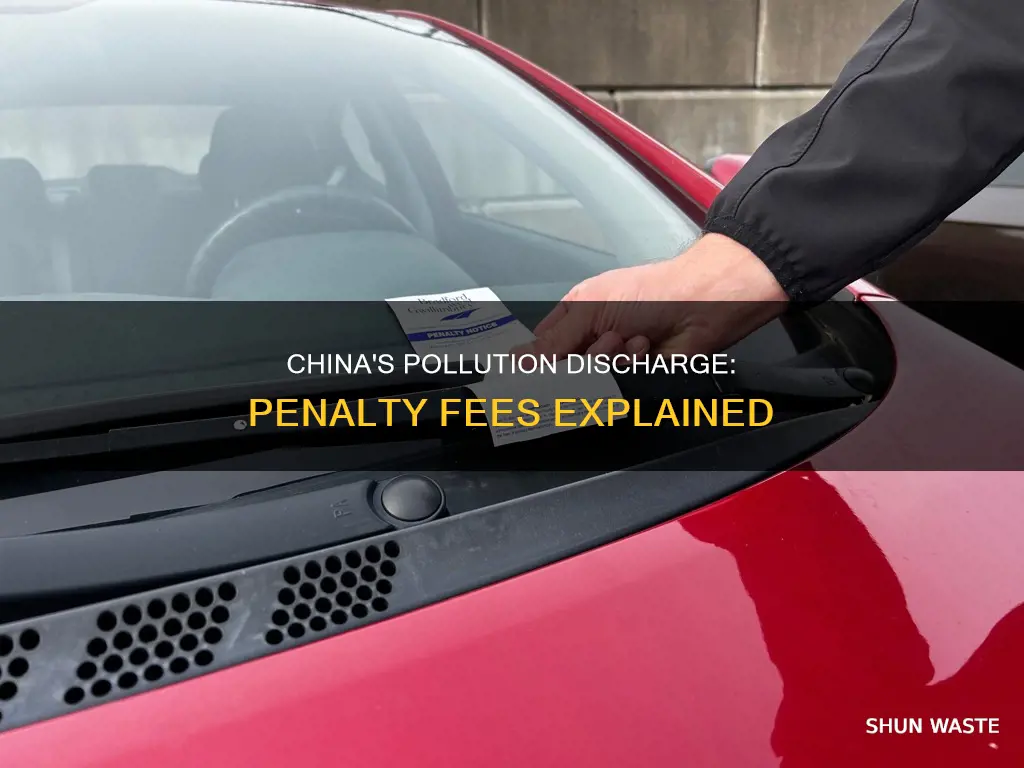 what is the pollution discharge penalty fee system in china