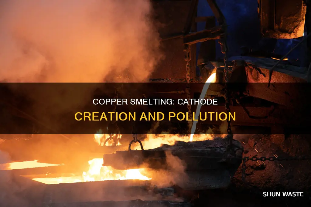 what is the pollution from copper smelting for copper cathodes