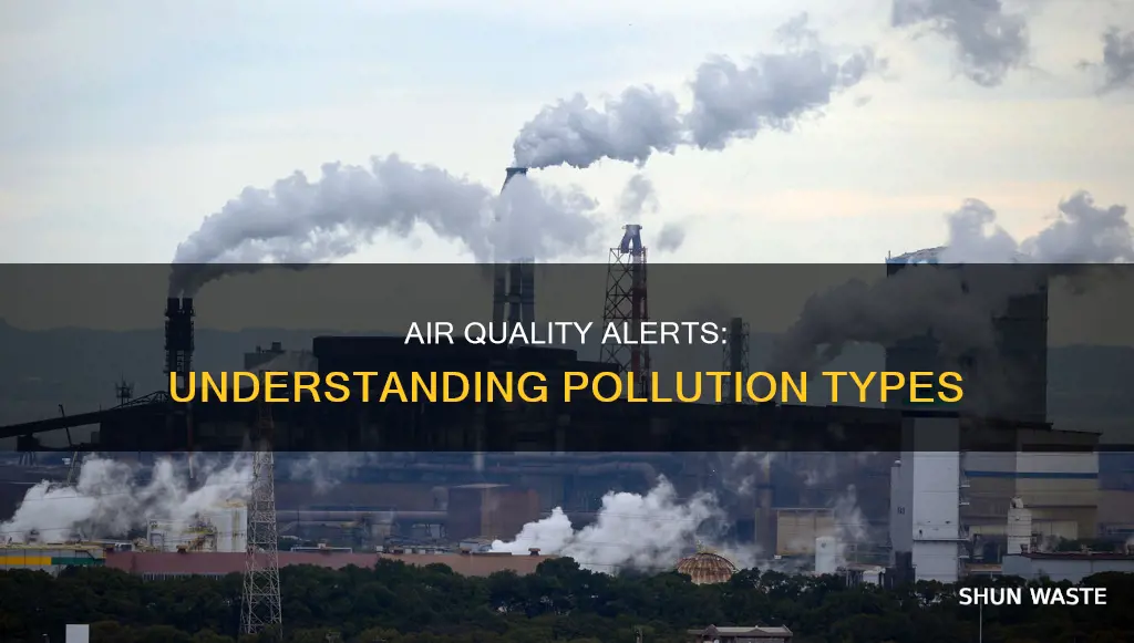 what is the pollution that gives us air quality alerts