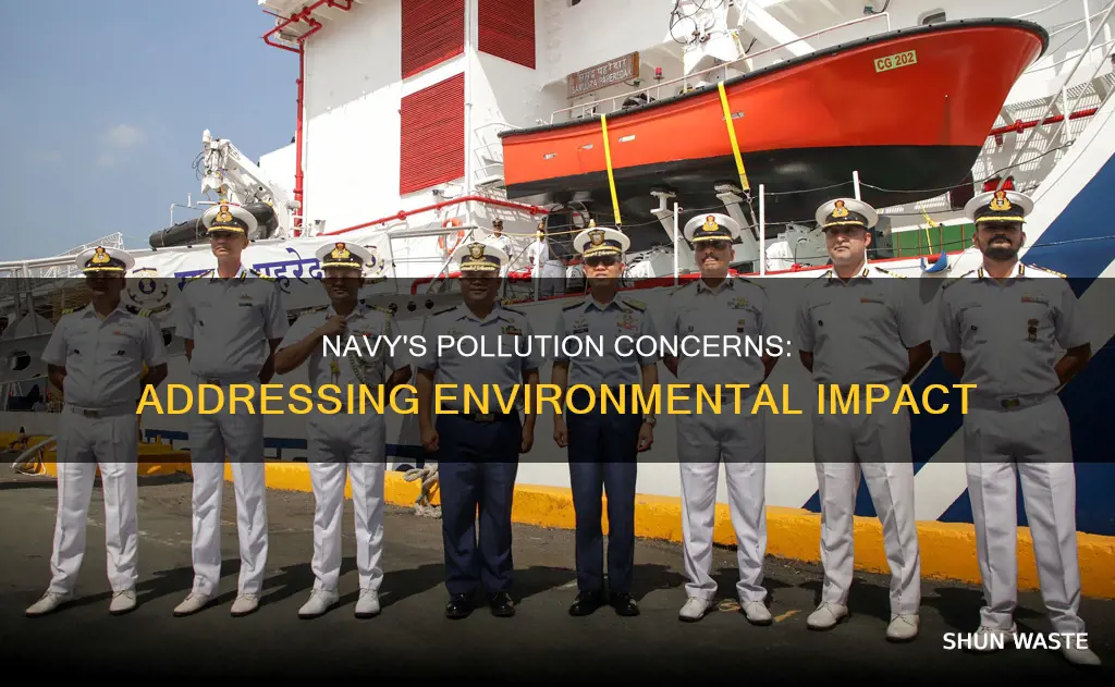 what is the primary pollution concern of the navy