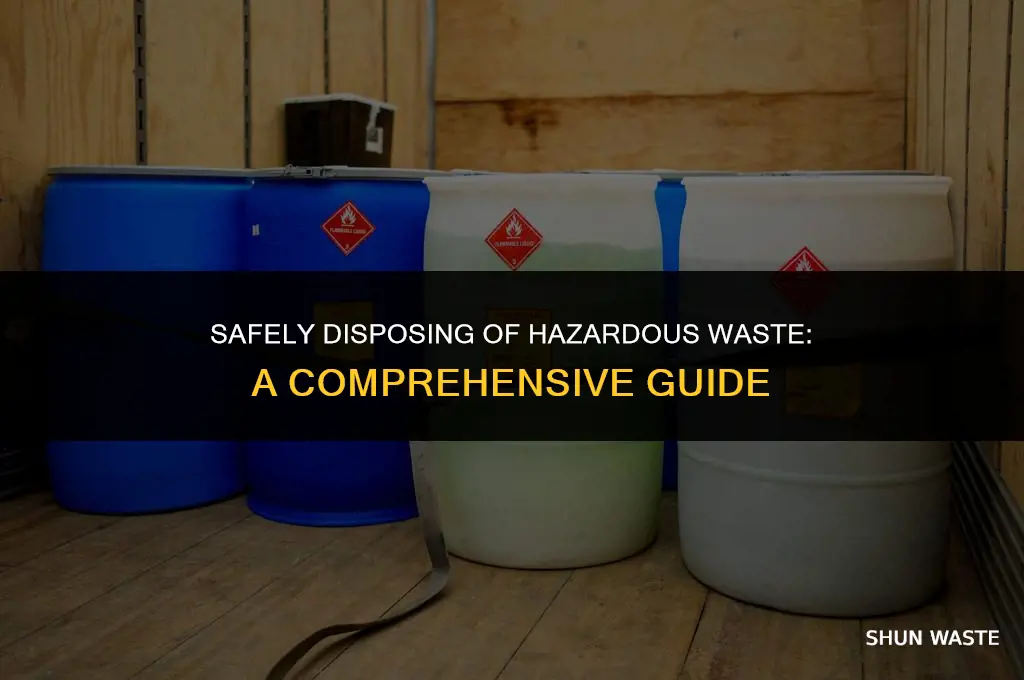 what is the process for oeser hazardous waste disposal