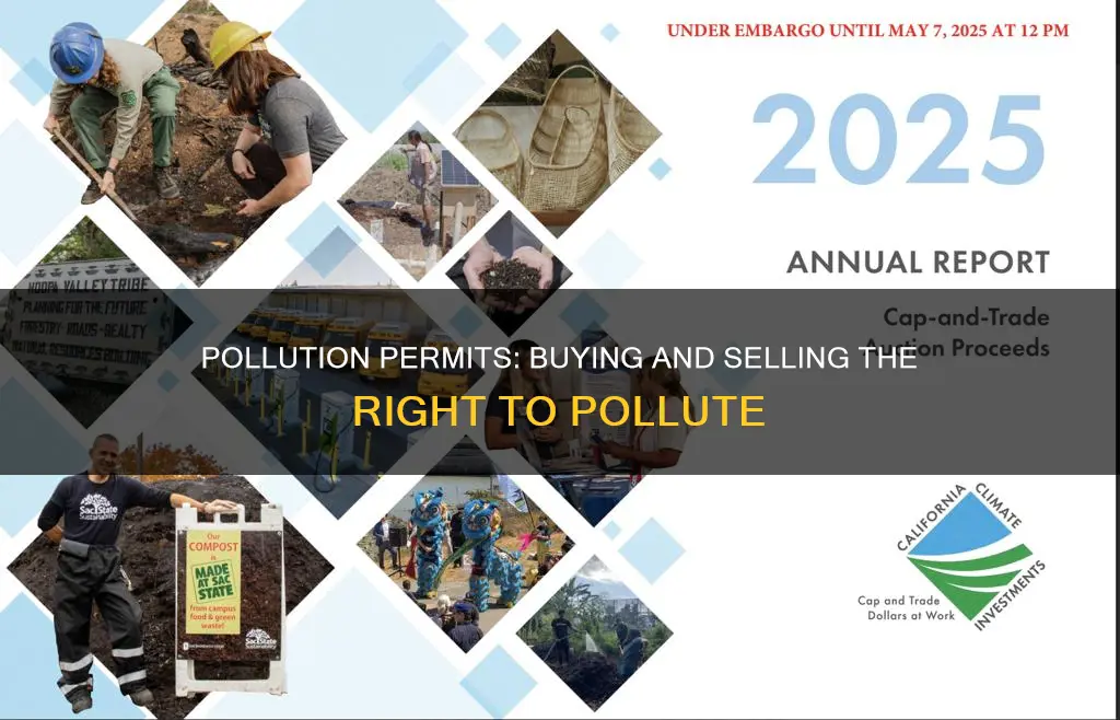what is the right to purchase and sell pollution permits