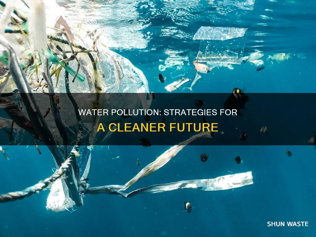 what is the solution of water pollution