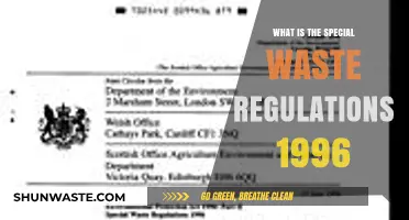 Understanding the Special Waste Regulations 1996: A Comprehensive Guide