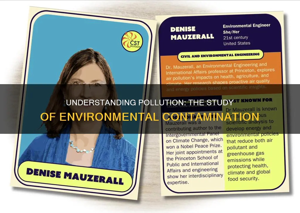 what is the study of pollution called