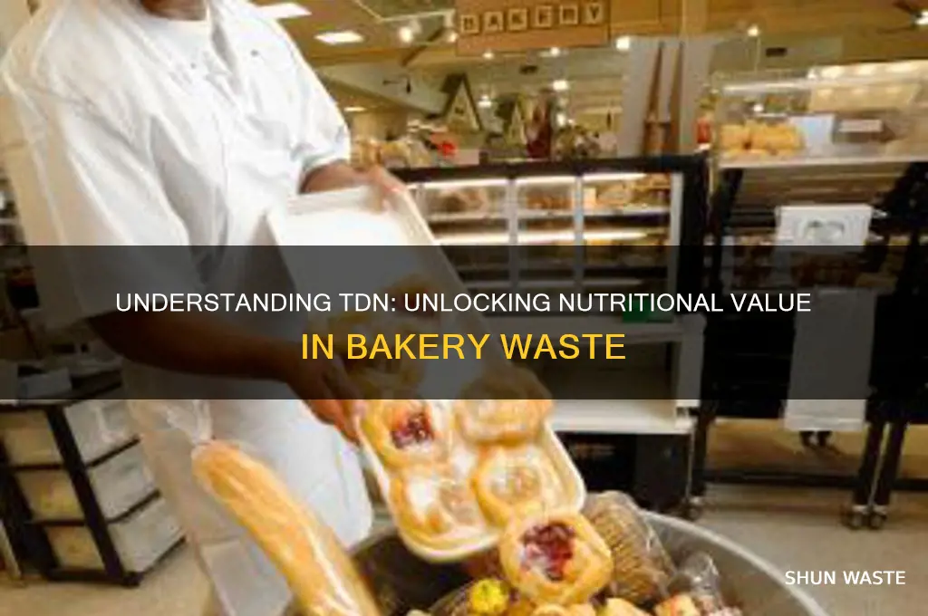 what is the tdn of bakery waste