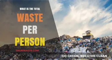 Understanding Individual Waste Footprint: Total Waste Generated Per Person