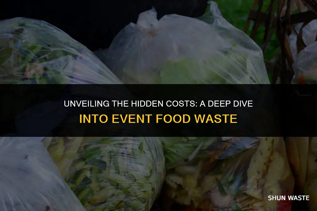 what is the typical food waste for events