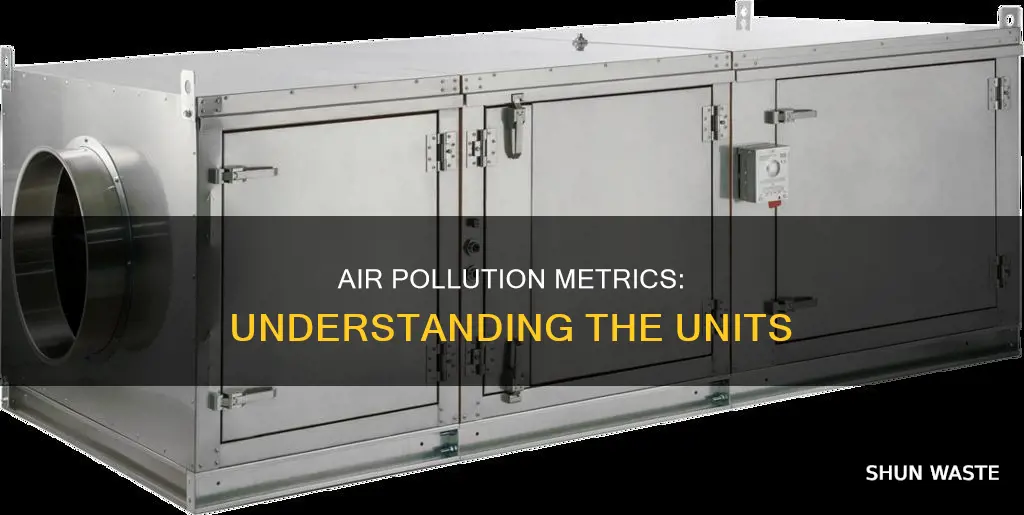 what is the unit of air pollution