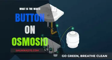 Understanding the Waste Button Functionality on Osmosid Devices