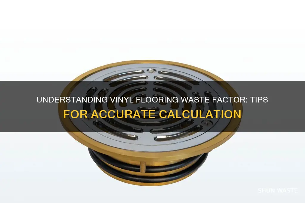 what is the waste factor for vinyl flooring