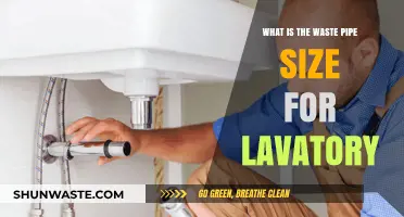 Choosing the Right Waste Pipe Size for Your Lavatory Setup