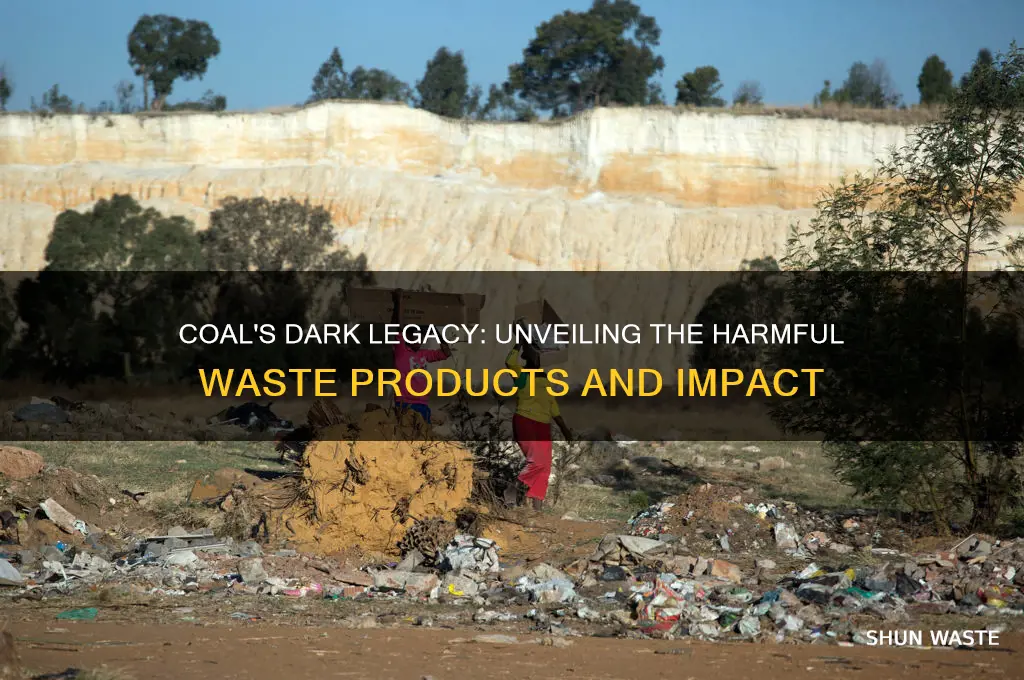 what is the waste product of coal
