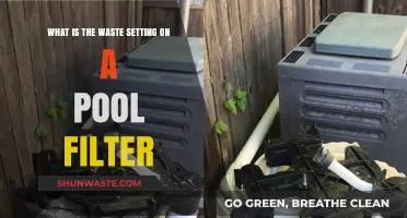 Understanding the Waste Setting on Your Pool Filter: A Guide