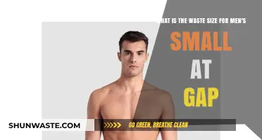 Men's Small at Gap: Understanding the Perfect Waste Size Fit