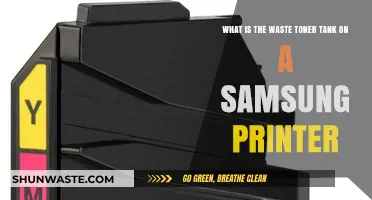 Understanding the Waste Toner Tank in Samsung Printers: A Guide