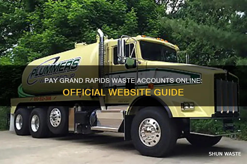 what is the website for paying grand rapids waste accounts