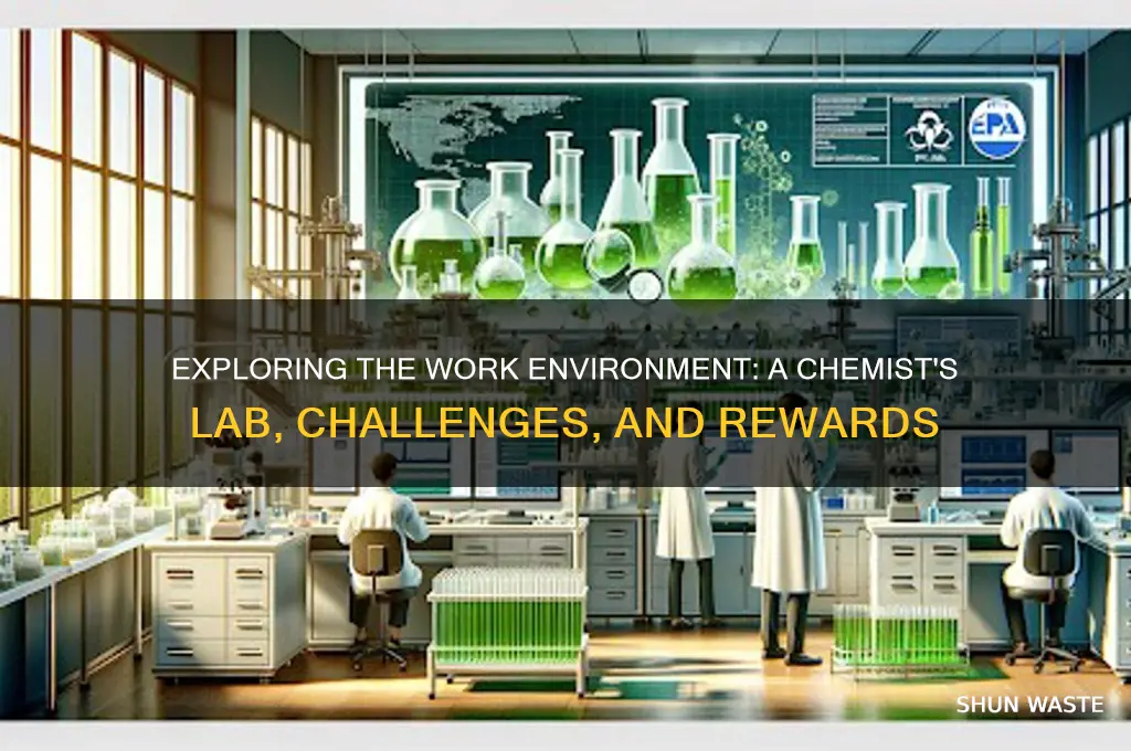 what is the work environment for a chemist