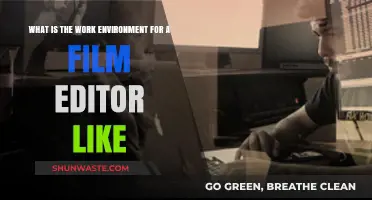 Film Editor's Workspace: Creative Chaos, Collaboration, and Cutting-Edge Technology