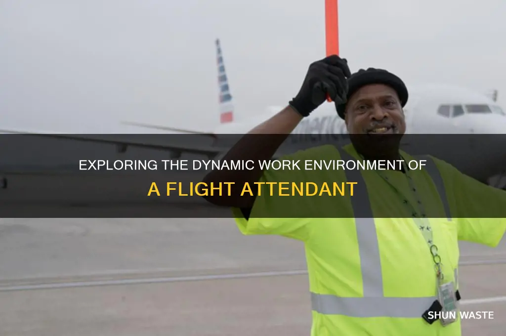 what is the work environment for a flight attendant