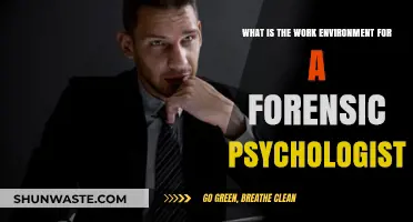 Exploring the Forensic Psychologist's Unique Work Environment and Challenges