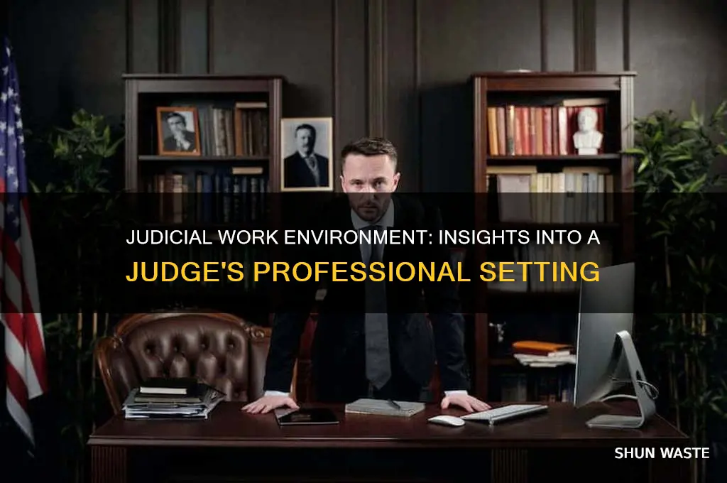 what is the work environment for a judge