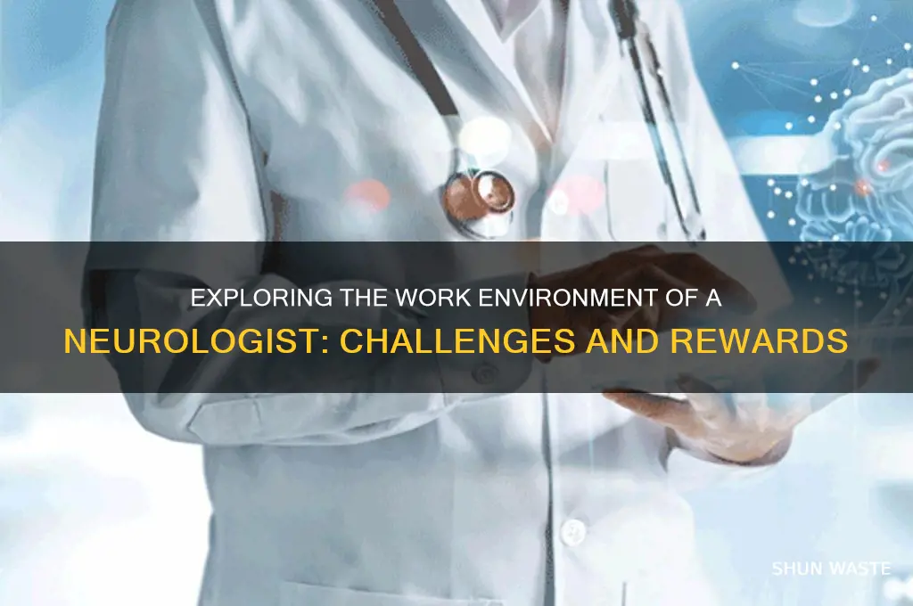 what is the work environment for a neurologist