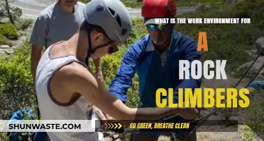 Exploring the Unique Work Environment of Professional Rock Climbers