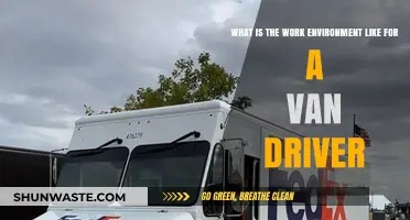 Exploring the Daily Work Environment of a Van Driver