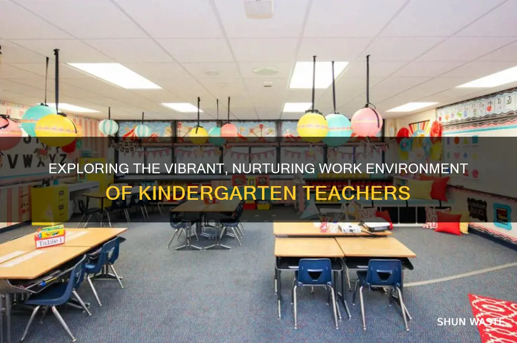 what is the work environment of a kindergarten teacher