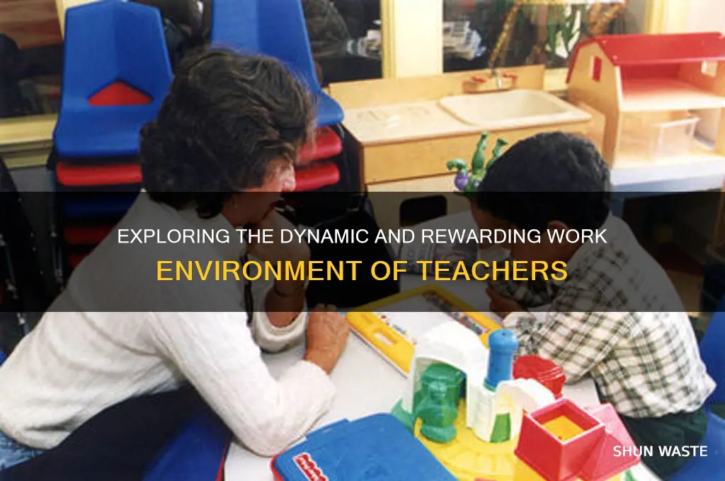 what is the work environment of a teacher