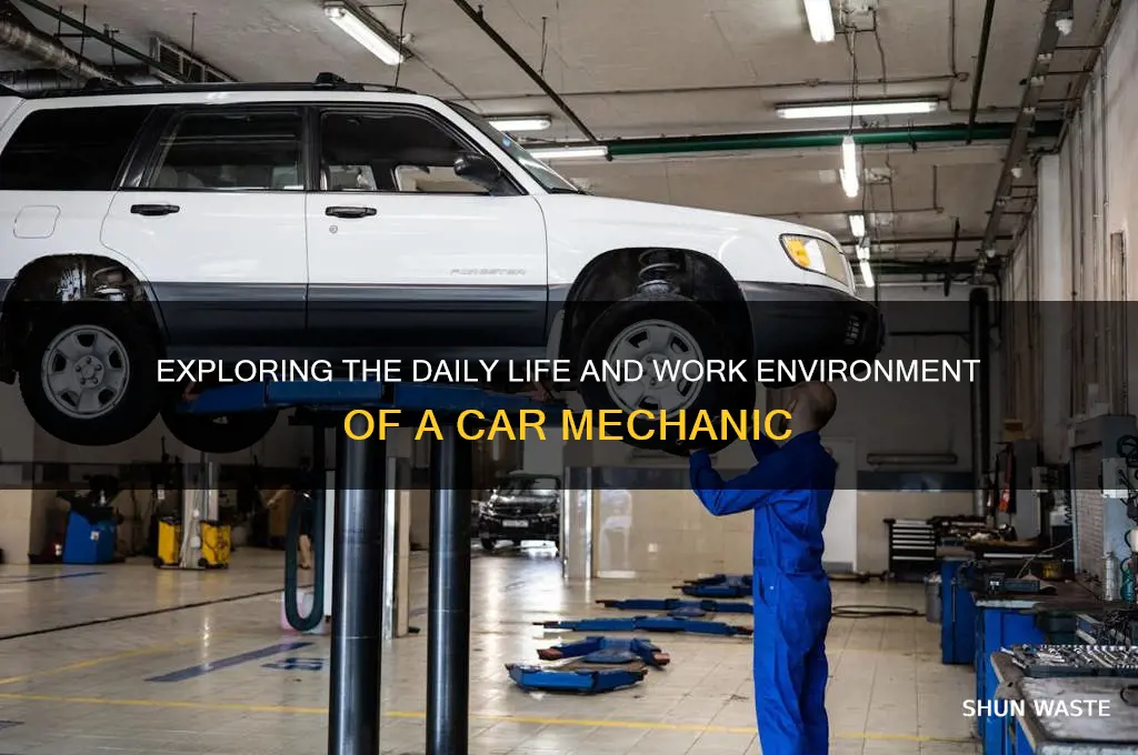 what is the working environment as a car mechanic