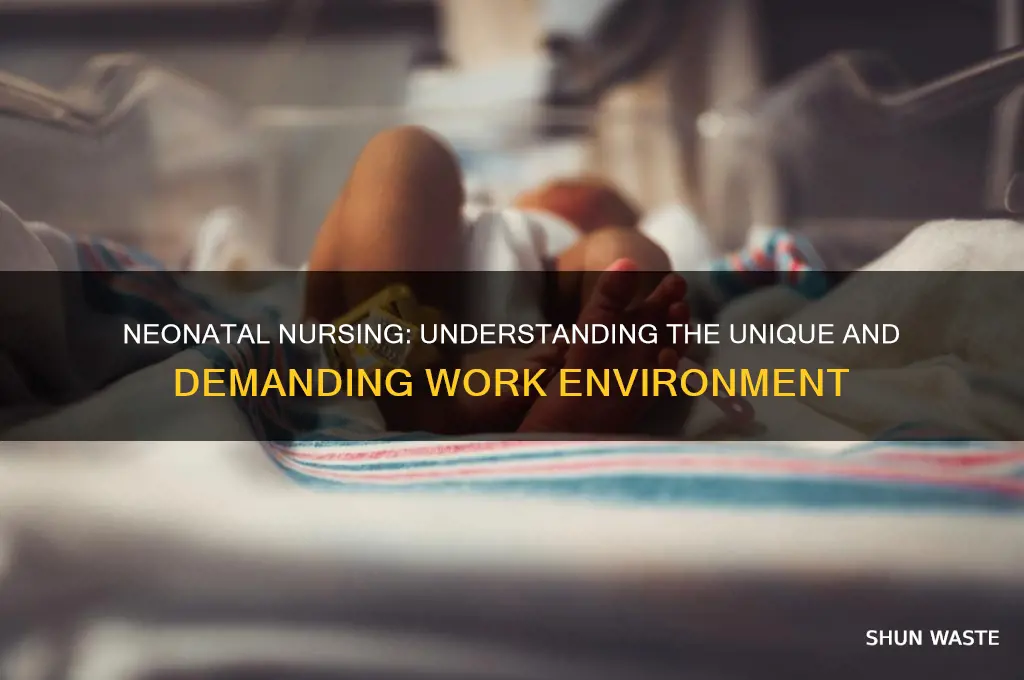 what is the working environment of a neonatal nurse