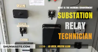 Exploring the Substation Relay Technician's Work Environment and Daily Tasks