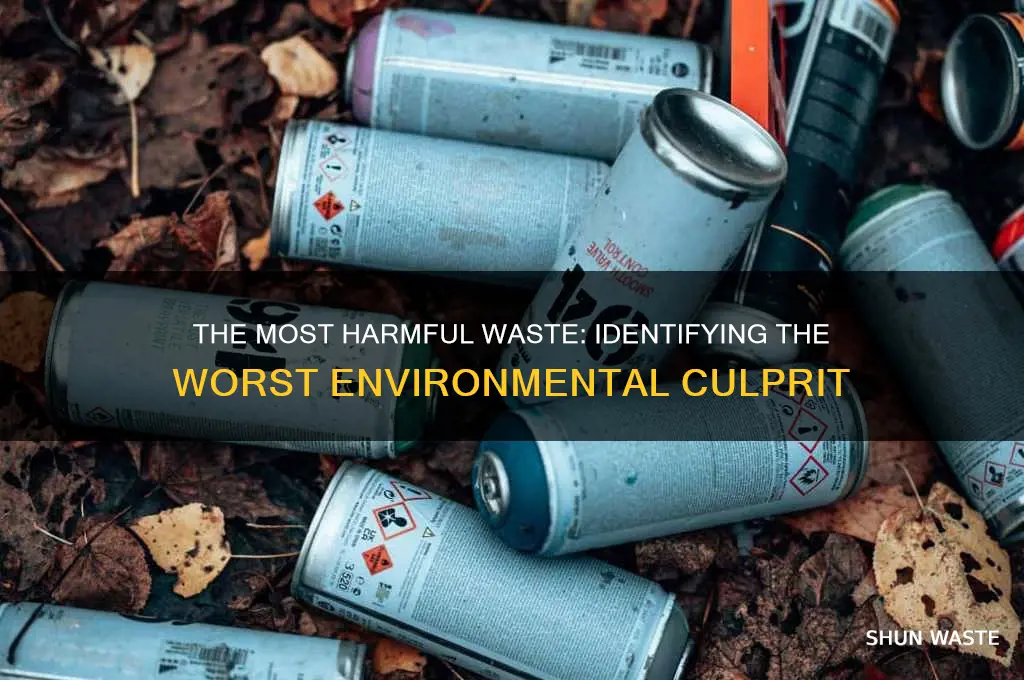 what is the worst type of waste