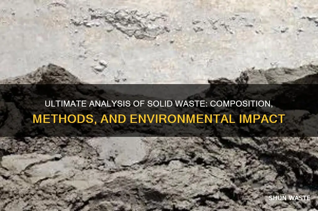 what is ultimate analysis of solid waste