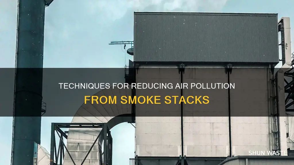 what is used in smoke stacks to reduce air pollution