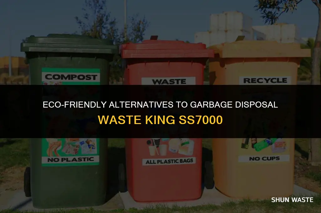 what is used to replace garbage disposal waste king ss7000