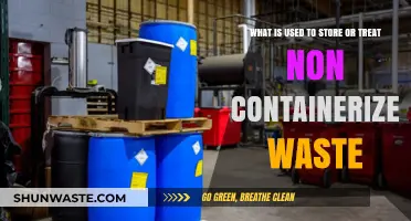 Effective Methods for Storing and Treating Non-Containerized Waste Materials