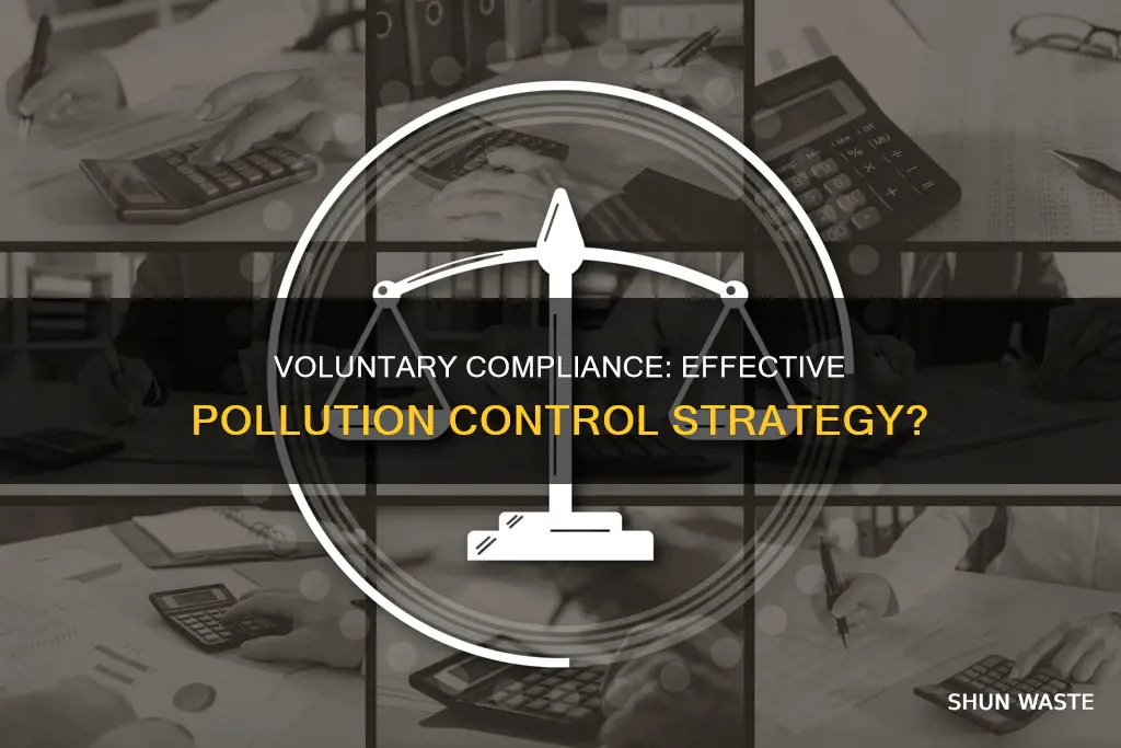 what is voluntary compliance as used in pollution control