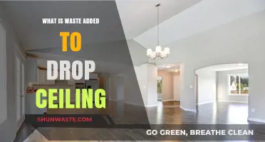 Understanding Waste Materials Added to Drop Ceiling Systems: Uses and Concerns