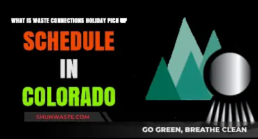 Waste Connections Colorado Holiday Trash Collection Schedule Guide