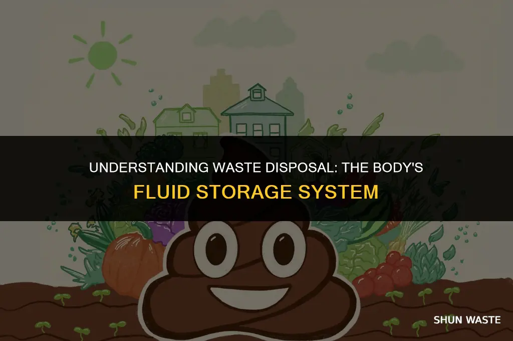 what is waste disposal in the human body stores fluid